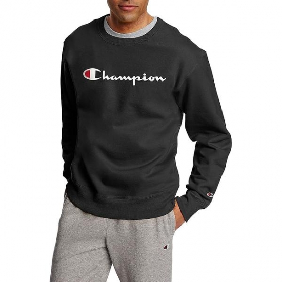 Champion Men Sweatshirt, Powerblend, Fleece Midweight Crewneck Sweatshirt 