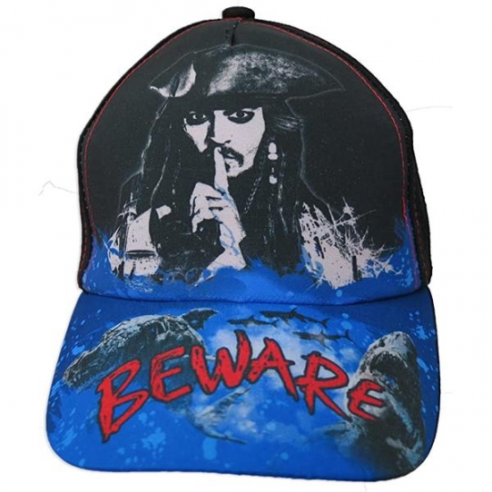 Disney Pirates of The Caribbean Beware Baseball Cap - Boys