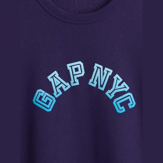 GAP Mens Fashion Logo Crew Sweatshirt