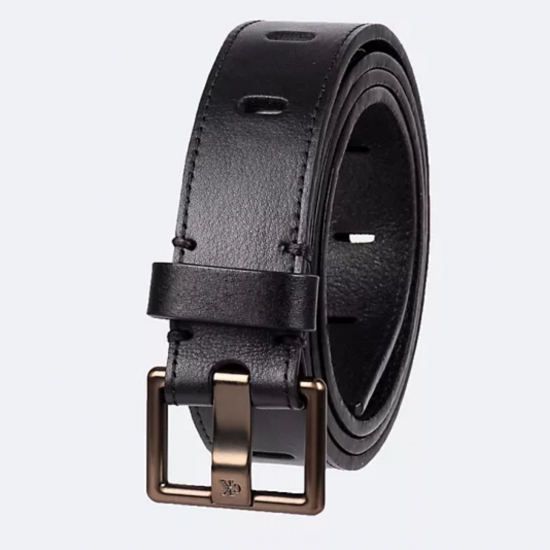 Wide Prong Harness Buckle Belt