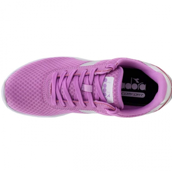 Diadora Womens Evo Run DD Casual Sneakers, Pink 38.5
