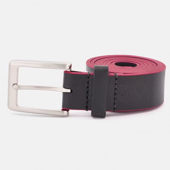Skechers Men Leather Buckle Belt