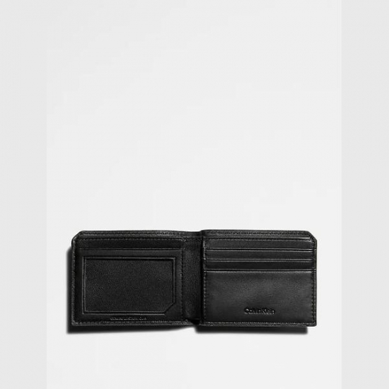 Pebble Leather Slim Bifold Wallet