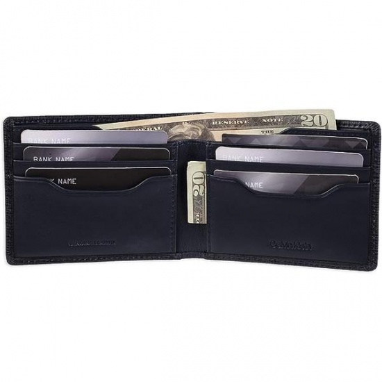 Calvin Klein Men's Wallet Sets-Minimalist Bifold and Card Cases
