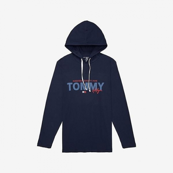 TOMMY DRAWSTRING HOODIE