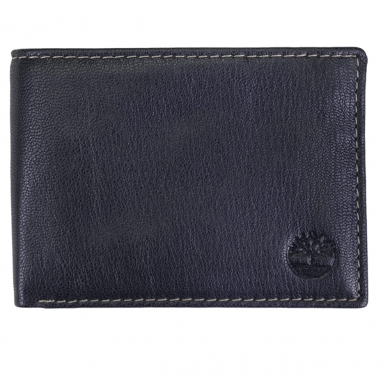 Timberland Men's Leather RFID Blocking Passcase Security Wallet