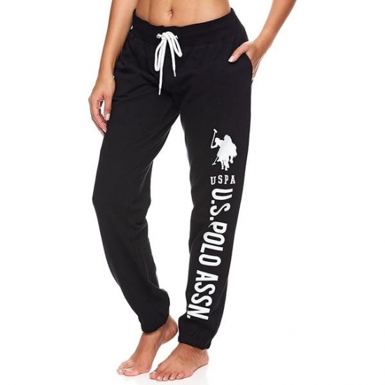 U.S. Polo Assn. Essentials Womens Sweatpants with Pockets