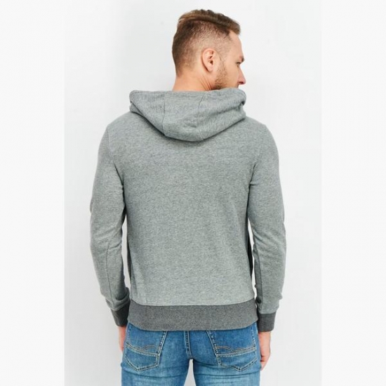 Jack & Jones Hooded Long Sleeve Graphic Print Sweatshirt