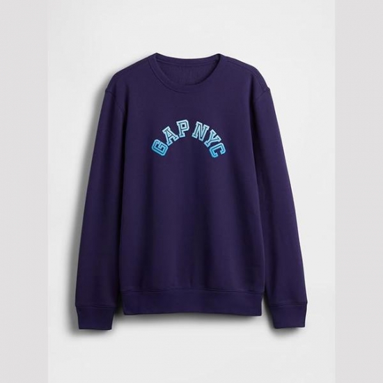 GAP Mens Fashion Logo Crew Sweatshirt