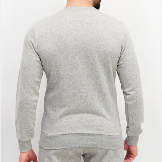 Men Sportswear Fit Brand Logo Long Sleeve Sweatshirt
